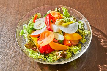 10品目の野菜たっぷりサラダ