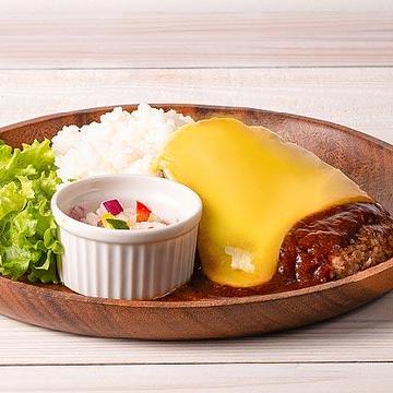 チーズハンバーグ