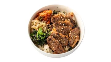 上カルビ丼