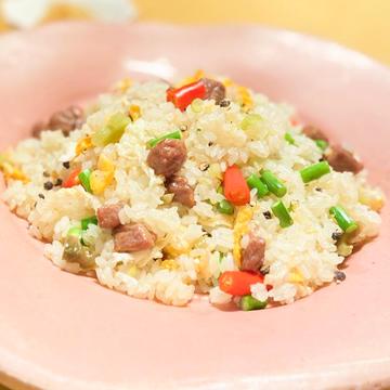 牛肉の辛み炒飯