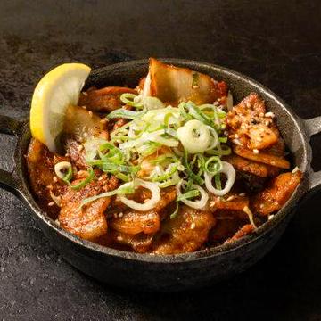 鉄板焼き 豚キムチ