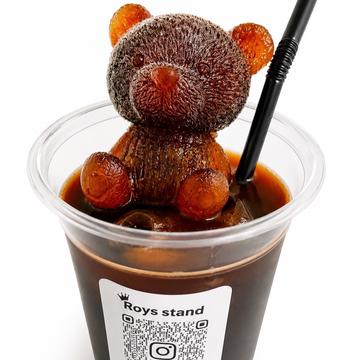 くまさん氷のコーヒー