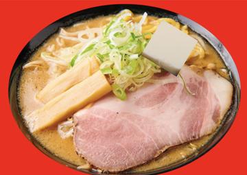 ガーリックバター濃厚味噌らーめん