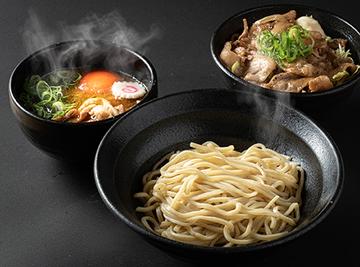 肉玉つけ麺・ミニ旨辛焼肉丼セット
