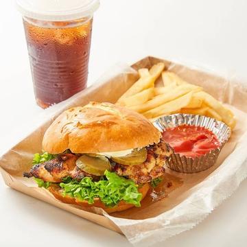 ペリペリチキンバーガーセット