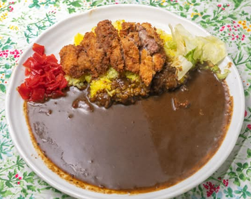 ビーフカツカレー