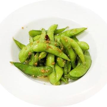 枝豆のペペロンチーノ