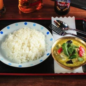 グリーンカレーセット Green Curry Set