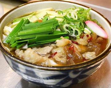 博多モツうどん