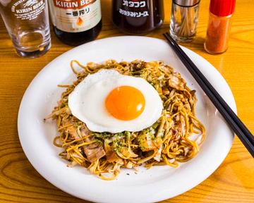 月見焼そば