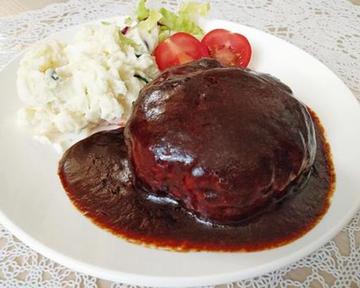 ハンバーグ×オムライス