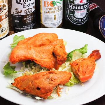 Tandoori chicken half sizeタンドリーチラシ ハーフサイズ