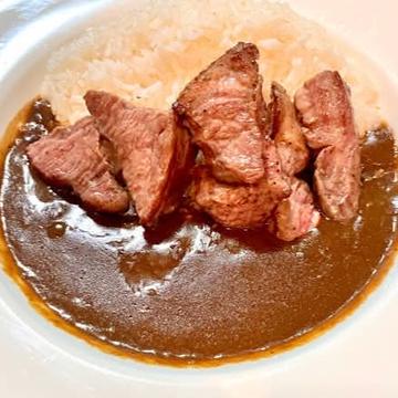 牛ステーキカレー