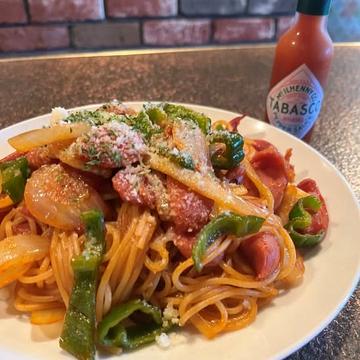 昔ながらのナポリタン old coffee shop neapolitan