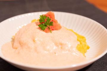 ふわとろ明太クリームオムライス