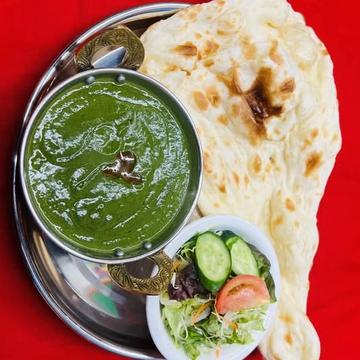 ほうれん草チキンカレーセット