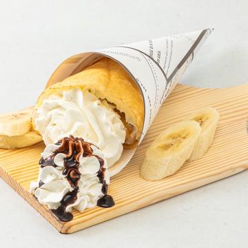 チョコバナナクレープ