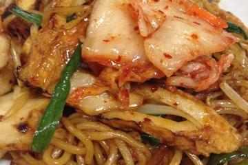 厚切り豚キムチ焼そば