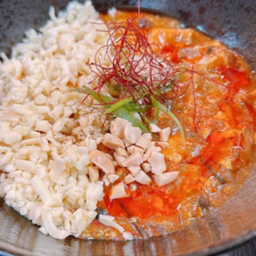 【チーズカレー 】麻婆豆腐定食 vegan cheese spice curry Mapo Tofu