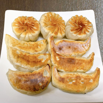 三種盛り餃子
