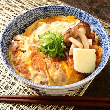 きのこバターカツ丼