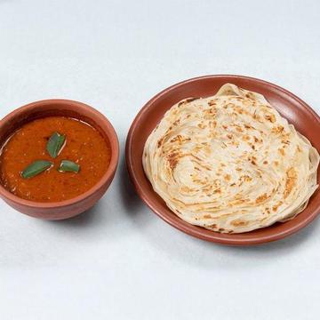 マトン カレー＆ポロッタ / Mutton Curry and Porotta