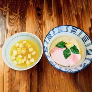 昆布水つけめん(塩)