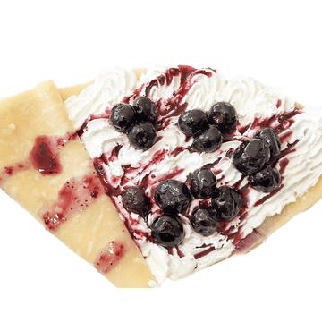 【クレープ】ブルーベリー・ブルーベリーソース・ホイップクリーム
