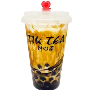 黒糖チーズフォームラテ(黒糖タピオカ入り) Hot＆Ice