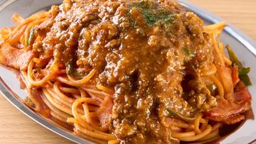 ミートかけナポリタン Meat Topped Napolitan