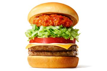 ダブルモスタコスバーガー