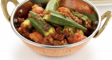 オクラマサラカレー Okra Masala Curry