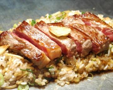 米牛半ポンドステーキそばめし American Beef Steak Noodle Rice