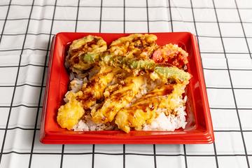 天丼【大】えび天3尾入り