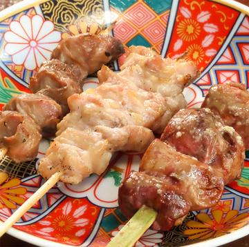 おすすめ焼き鳥5本盛り