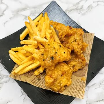 韓国ハニーバターチキン＆シーズニングポテト
