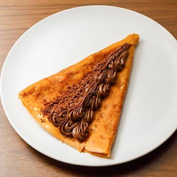 あつあつクレープ(ヘーゼルナッツチョコクリーム)