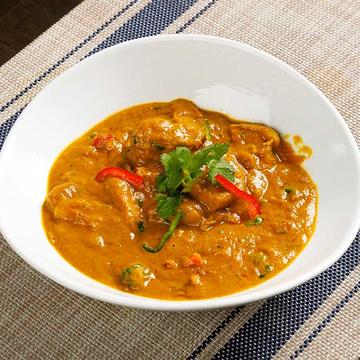 ナス入りチキンマサラカレー  ナス入りChicken Masala curry