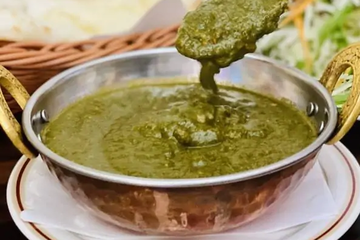 キーマほうれん草カレー Keema Spinach Curry