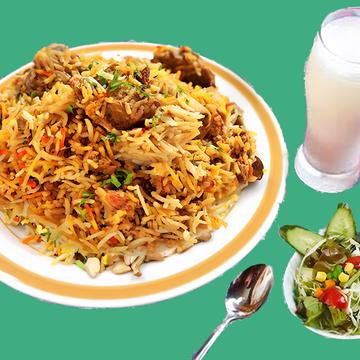 マトンビリヤニセット/Mutton Biryani Set