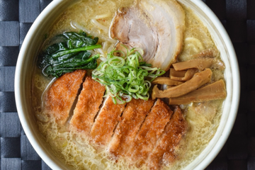 とんかつ味噌らーめん