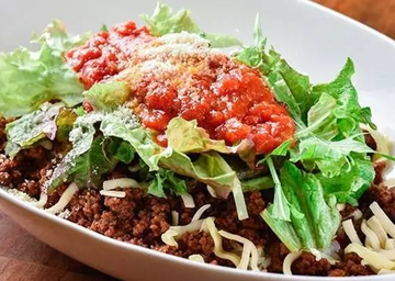 【当店人気No.4】沖縄直伝！「タコライス」 Popular No.4！ Okinawa Direct「Taco Rice」
