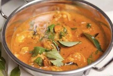 キーマ＆エビカレー。kima ＆prawn curry