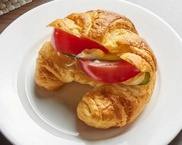 クロワッサンサンド(野菜) Croissant Sandwich (Vegetables)