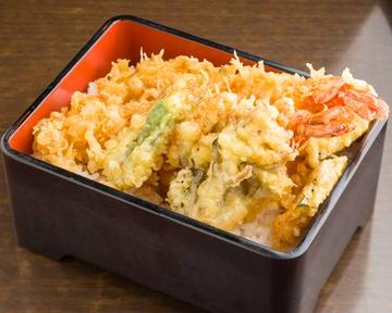 特上天丼 Premium Tempura Rice Bowl