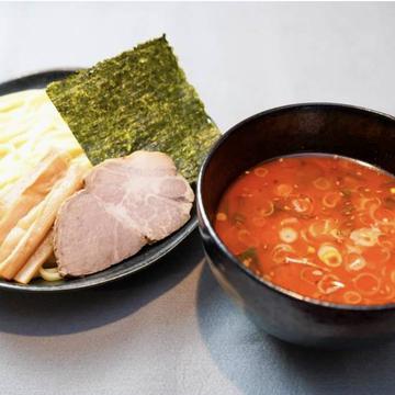 チャーシュー辛つけ麺(チャーシュー1枚) Char siu spicy noodles
