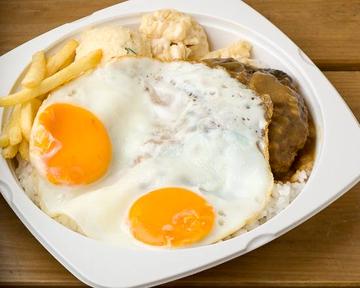 ハンバーグ・ロコモコ弁当 Hamburg Steak - Loco Moco Bento Box