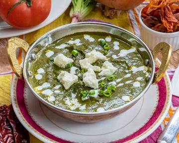パラックパニールセット Palak Paneer Set