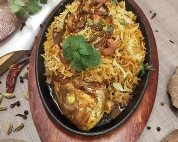フィッシュビリヤニFish biryani ※(インド産高級Basmati Rice使用)