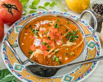 チキンティッカマサラ(プレーンナーン1枚つき)Chicken Tikka Masala(1 plain naan Incl)